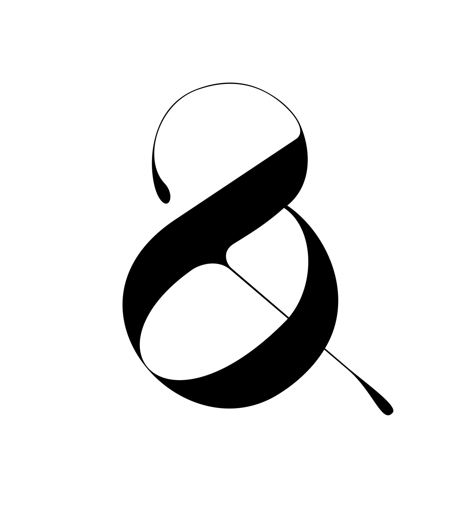 Lou and Grey logotype designed by Moshik Nadav Typography