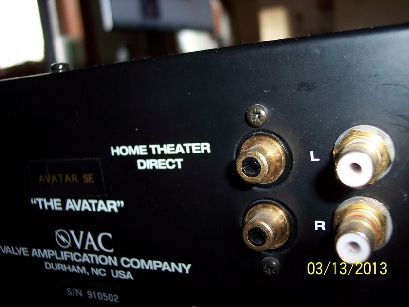 VAC Valve Amplification Company  Avatar SE