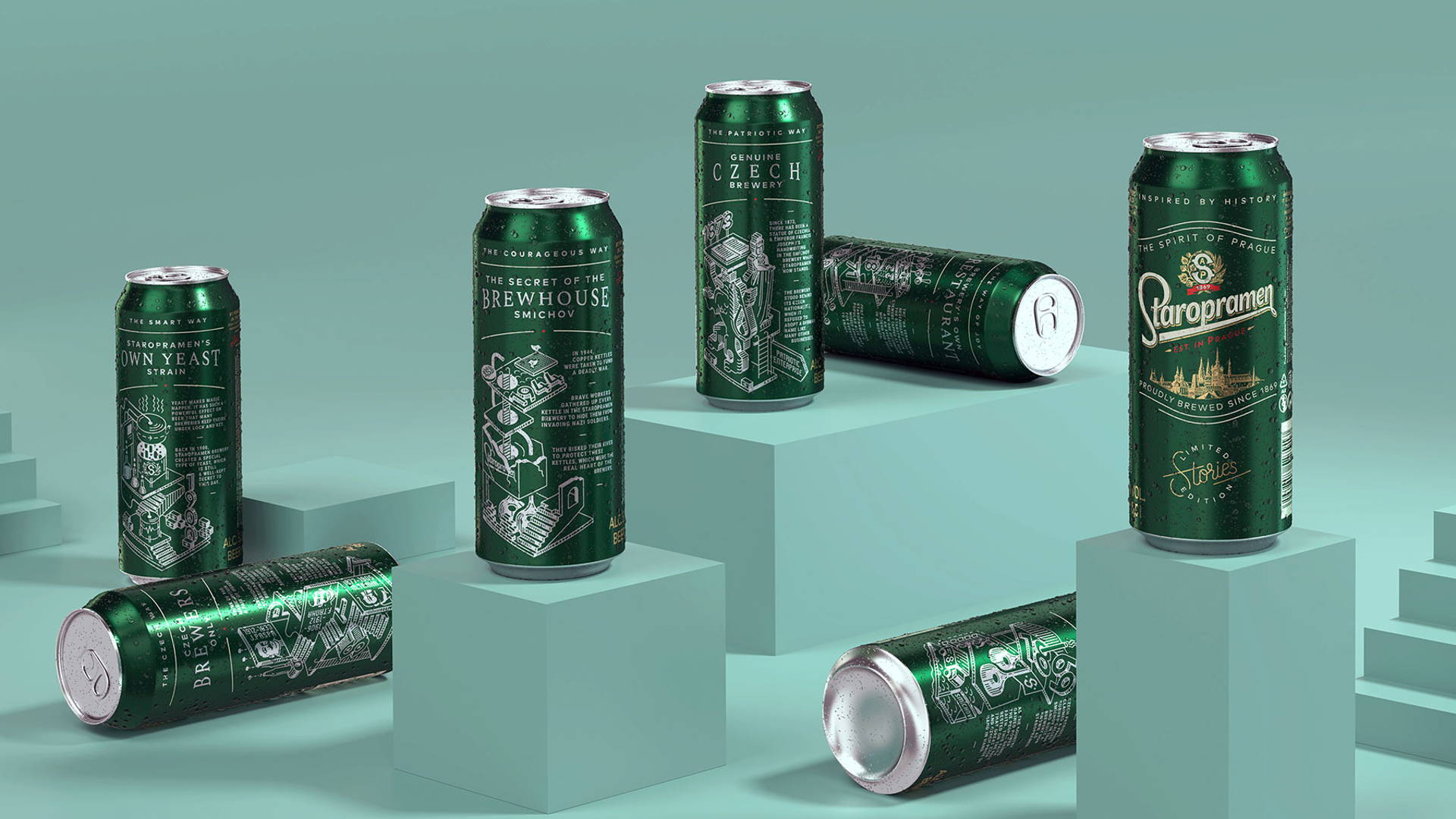 Featured image for Staropramen's Limited Edition Cans Bring Its History To Life Through Illustrations