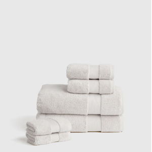 Turkish Ultra Luxe Plush Bath Towel Bundle [Silver]