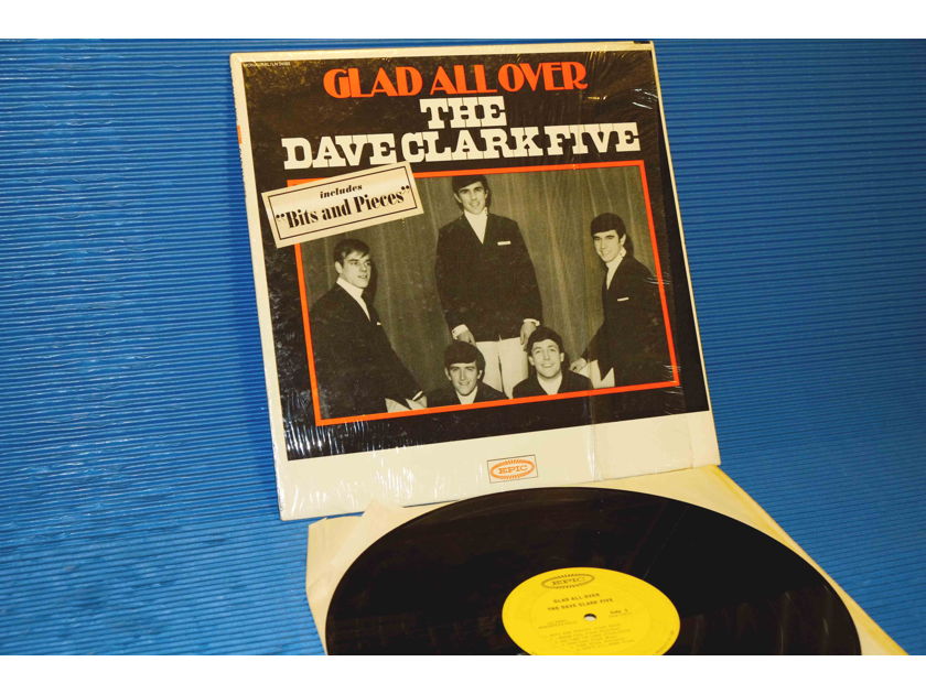 THE DAVE CLARK FIVE - "GLAD ALL OVER" - Epic 1964 Mono  1st pressing 'no instruments' cover