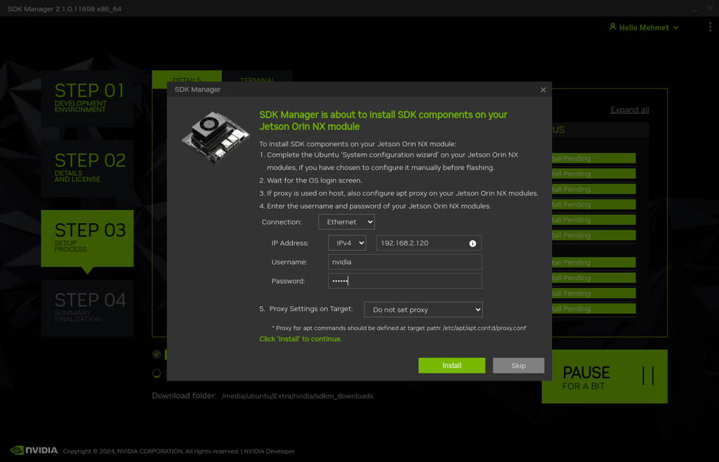 SDK Manager step-3