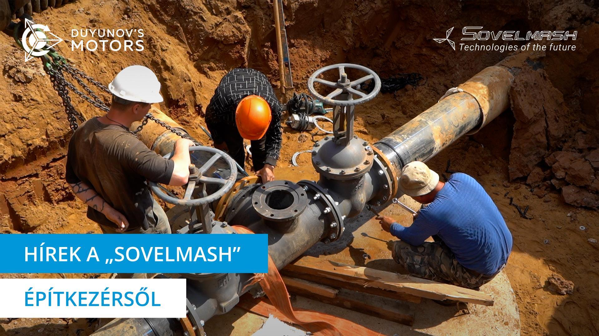 Takarítási nap a „Sovelmash" TMTI-nél, csempék, felvonók és egyéb munkálatok telepítése