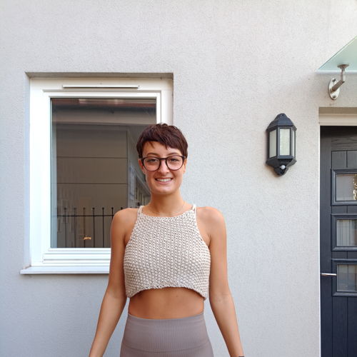 Strickmuster: Seedy Crop Top