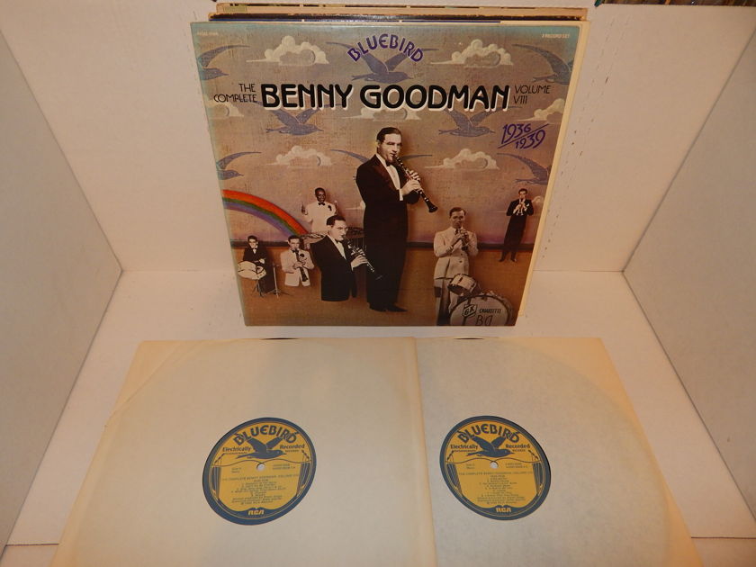 BENNY GOODMAN The Complete Volume III - 1936 - 1939 Bluebird Mono AXM2 5588 1980 Gatefold Mint 2 LP
