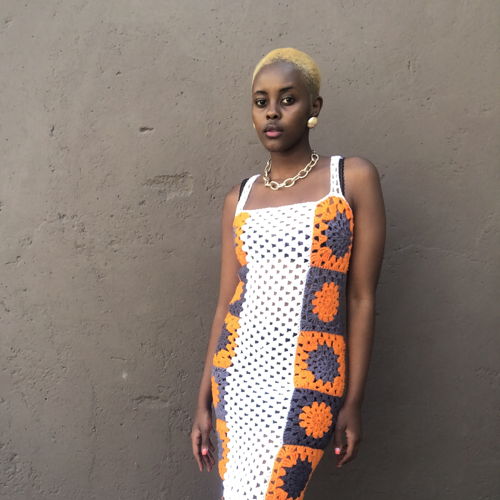 HoneyComb Granny Square Dress Pattern