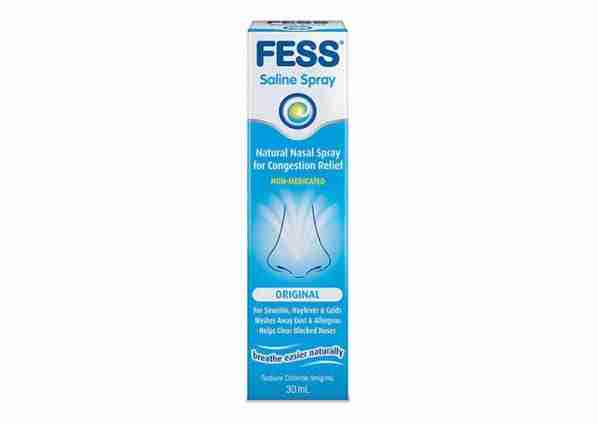 Fess Nasal Saline Spray 30Ml