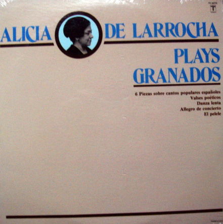 ★Sealed★ Vox Turnablut /  - ALICA DE LARROCHA plays Gra...