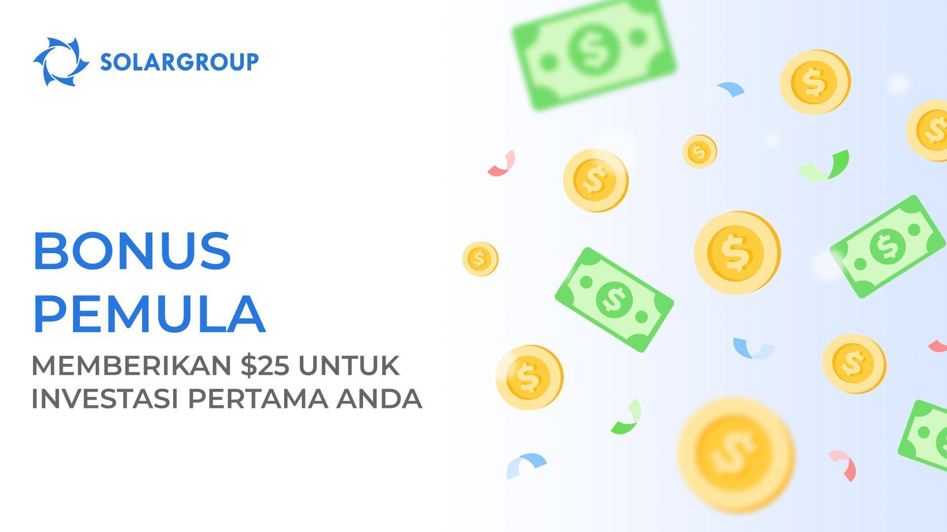 Penawaran baru untuk investor baru: "Bonus Pemula"