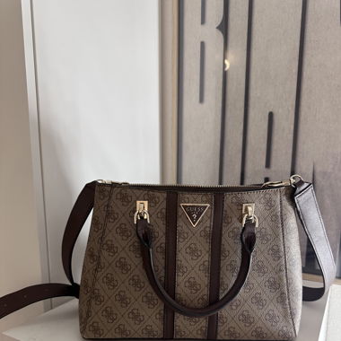 NOREEN GIRLFRIEND SATCHEL - Handtasche latte/brown