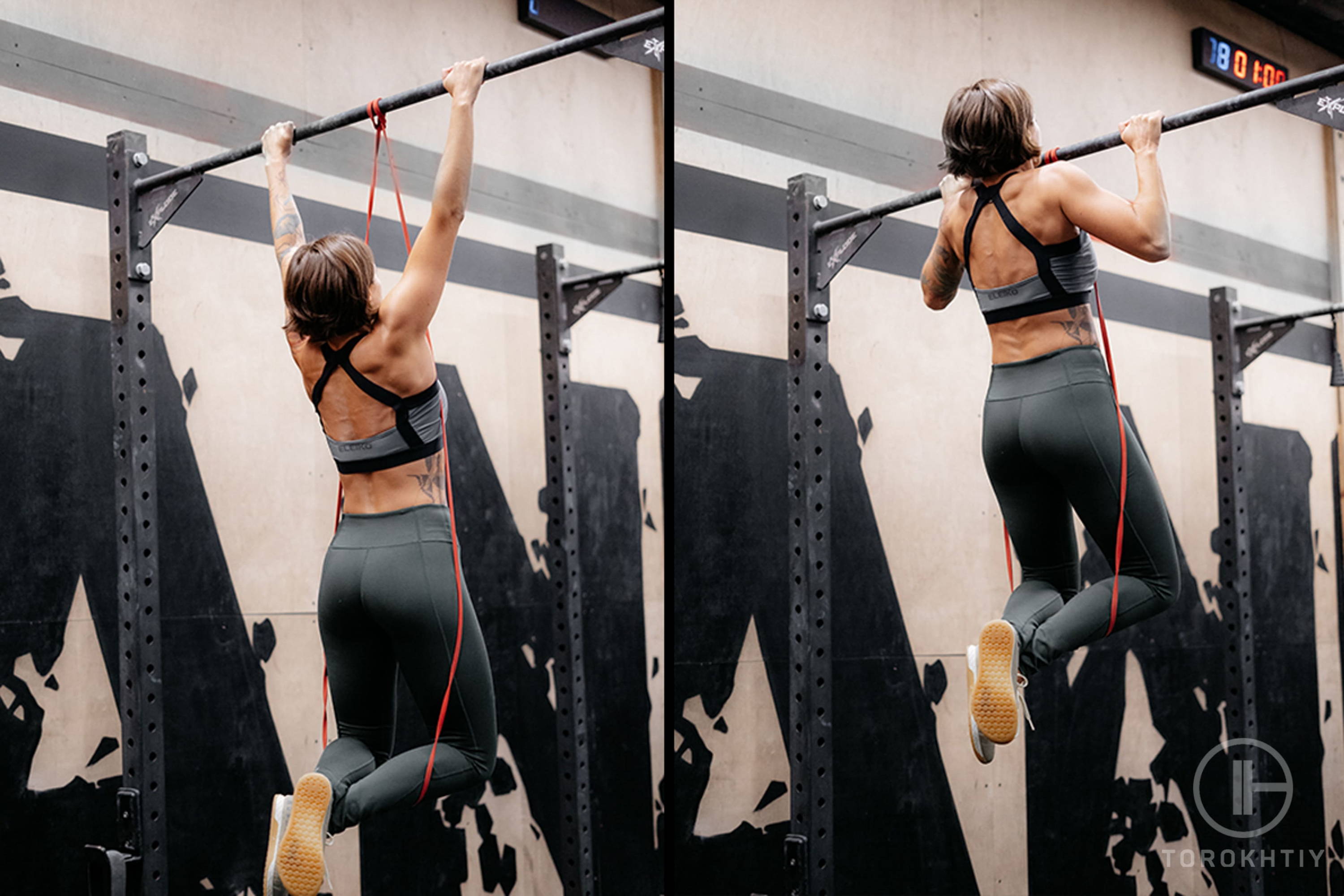 Assisted Pull-Ups With Resistance Bands