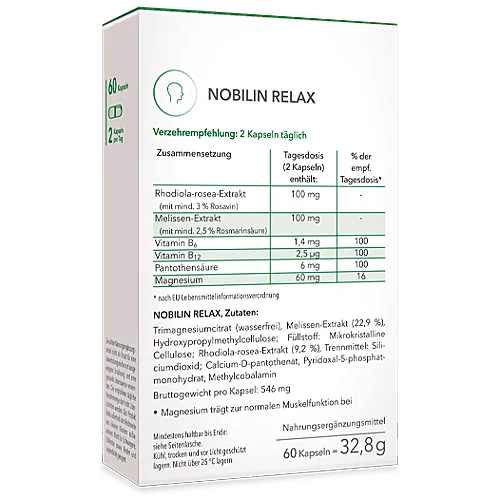 Nobilin Combinaison Détente - Nobilin Relax + Nobilin Sleep