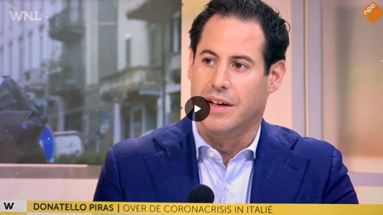 News cover Italy expert Donatello Piras about the Corona crisis 
