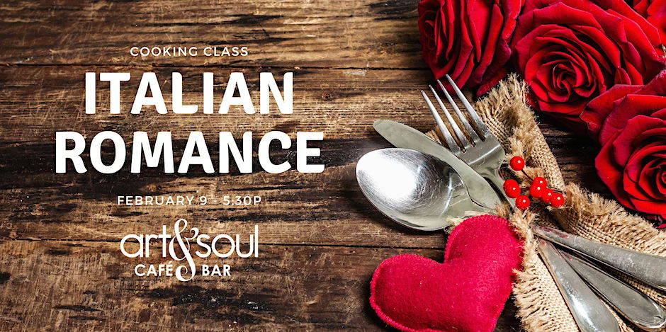 Cooking Class | Italian Romance - Valentine's Dinner promotional image