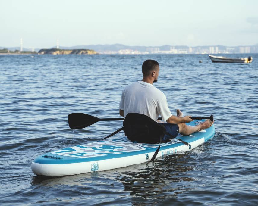 Seat for paddle board is suitable for long-distance paddleboarding in Canada