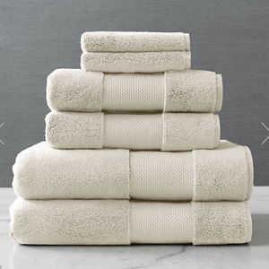 Frontgate Resort Collection Bath Towels & Turkish Cotton Softness | 6-piece Set in Color Chiffon