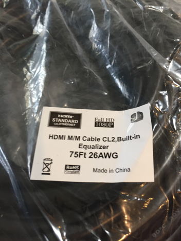 HDMI Cable 75 ft New