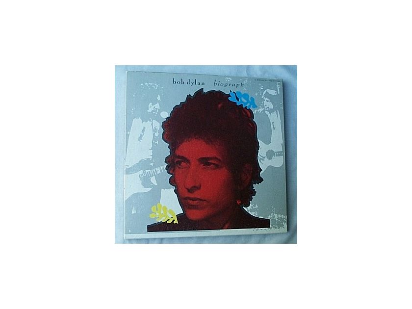 Bob Dylan 5 Lp Box - set-biograph-mint records-complete set
