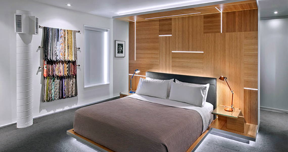 Daylight White 6000K LED Strips for Bedroom