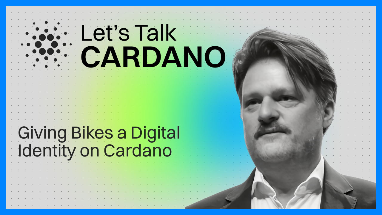 Giving Bicycles a Digital Identity on Cardano thumbnail
