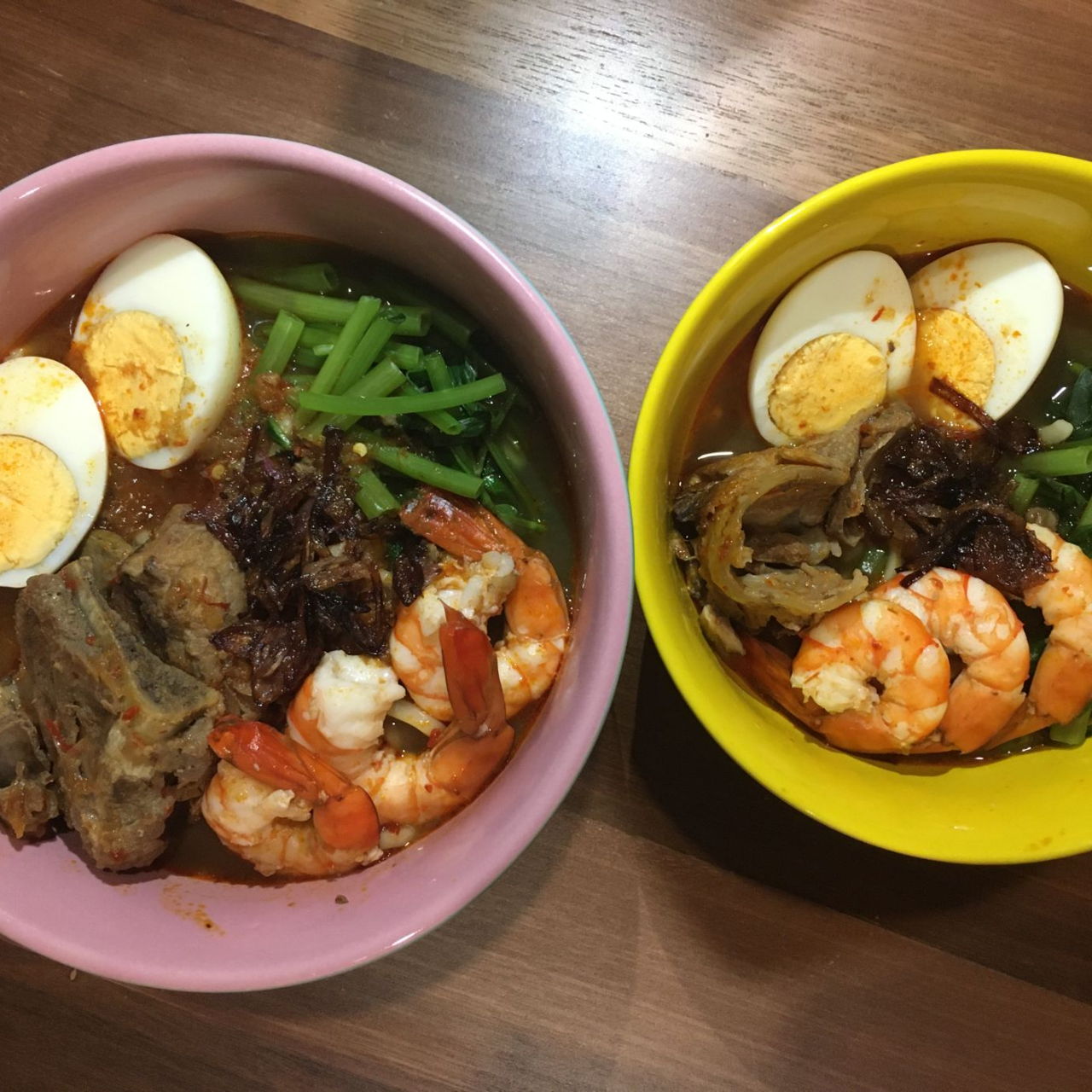 Penang prawn mee