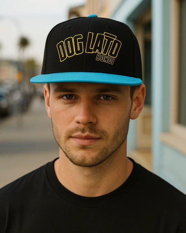 Doglato Snapback Hat - Image 7