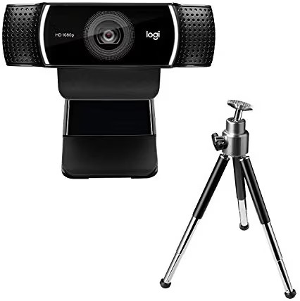 The Logitech C922x Pro Stream Webcam for YouTube is a classic