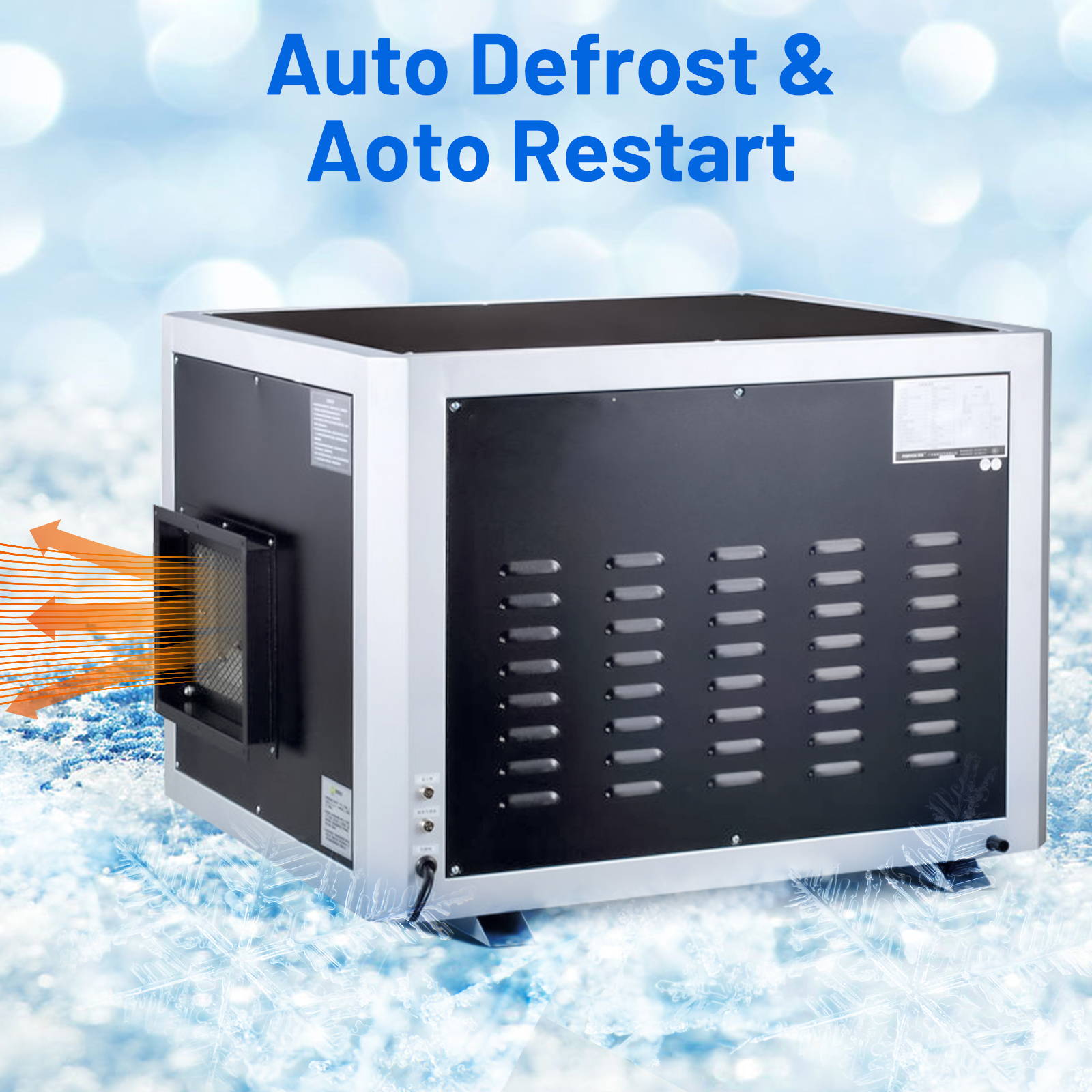 commerial dihumidifier with auto defrost-blvedeep