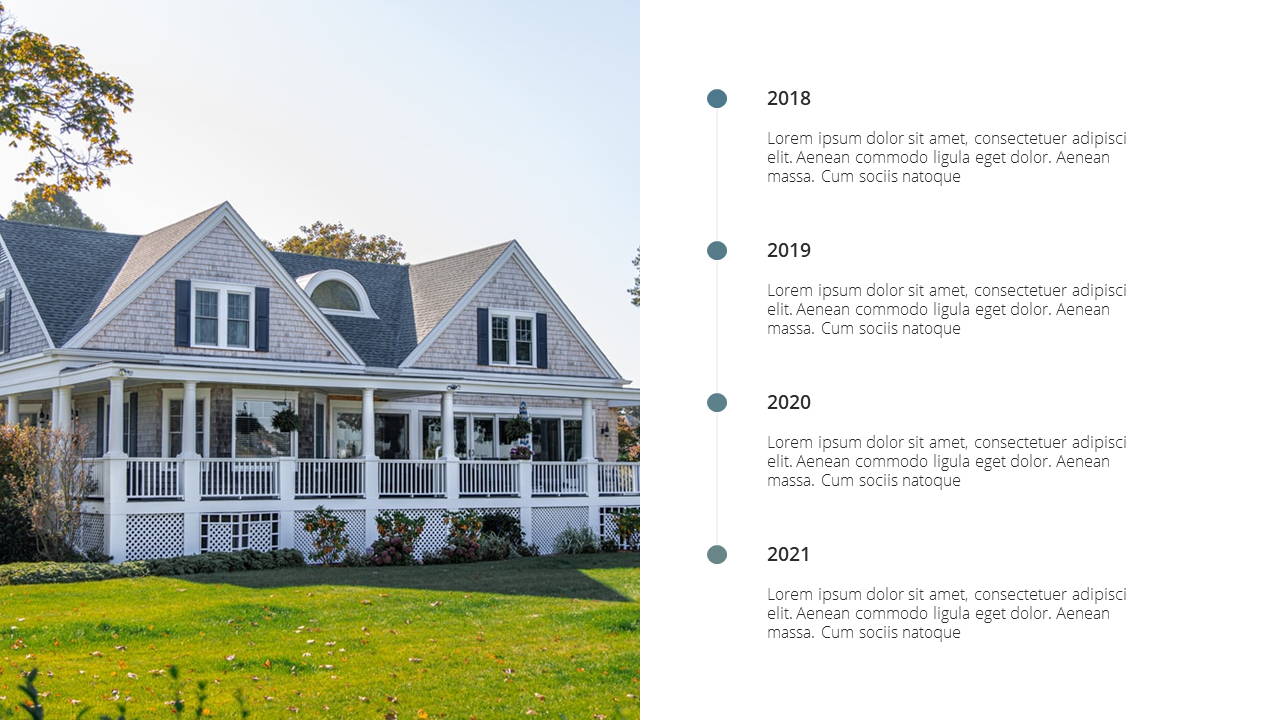 Modern X Presentation Template Real Estate