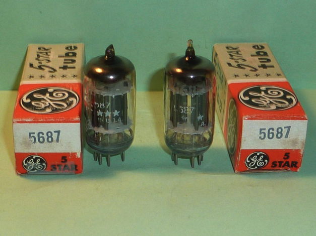 GE 5687 5 Star Tubes