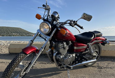 2012 HONDA CMX250C REBEL motorcycle for rent near Honolulu, HI