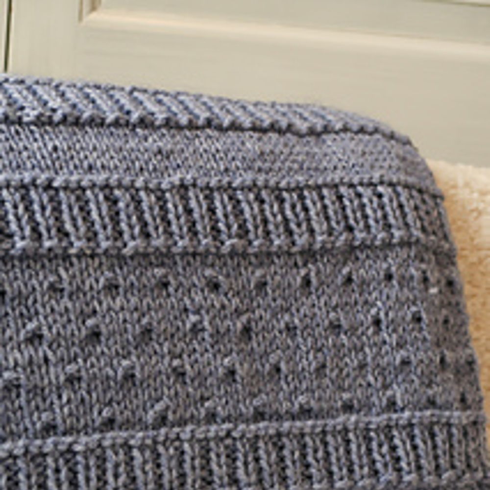 Summer Blues Chunky Blanket