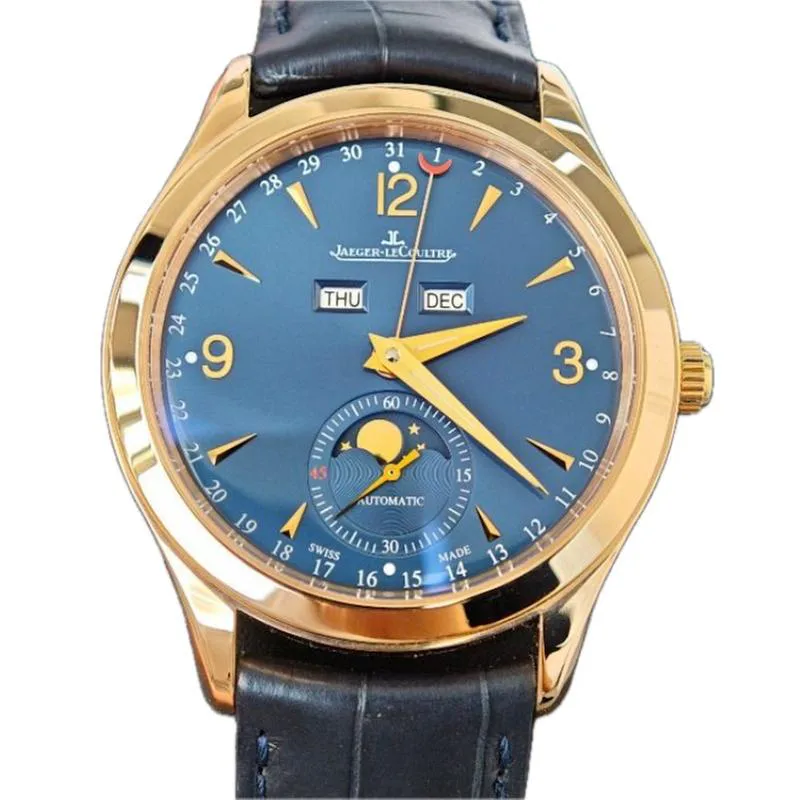 Jaeger-LeCoultre Master Ultra Thin Rose Gold Blue Dial Limited Edition, image 1 Jaeger-LeCoultre Master Ultra Thin Rose Gold Blue Dial Limited Edition, image 1