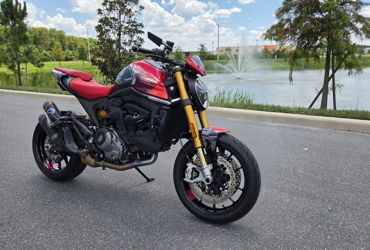 2024 DUCATI MONSTER SP motorcycle for rent near Orlando, FL