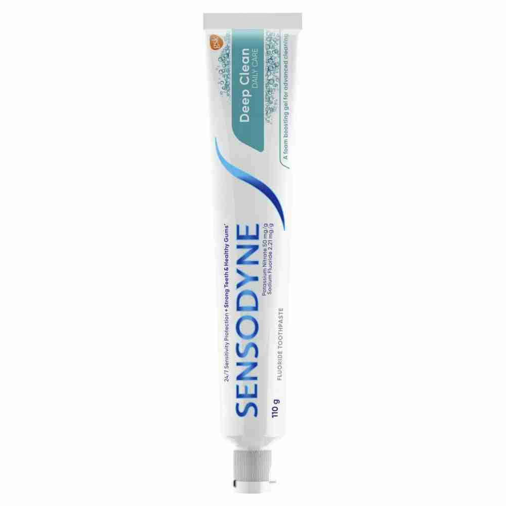 Sensodyne Deep Clean Daily Care Sensitive Toothpaste 110G - Image 4