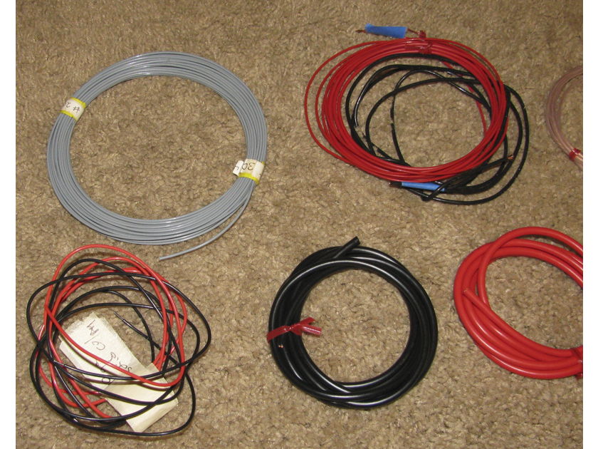 Various hookup wire, sold as one lot