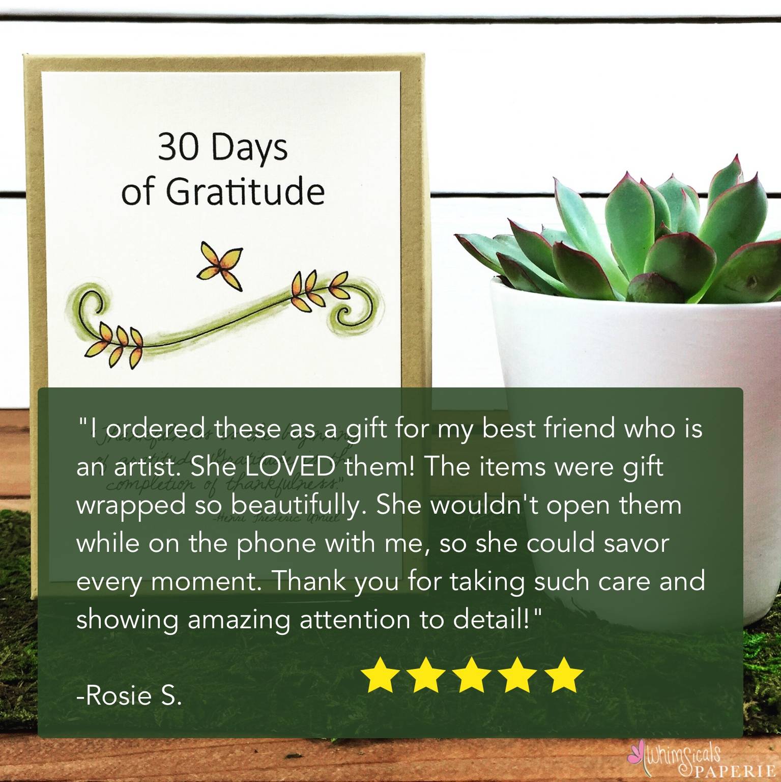 30 Days of Gratitude Boxed Card Activity Set