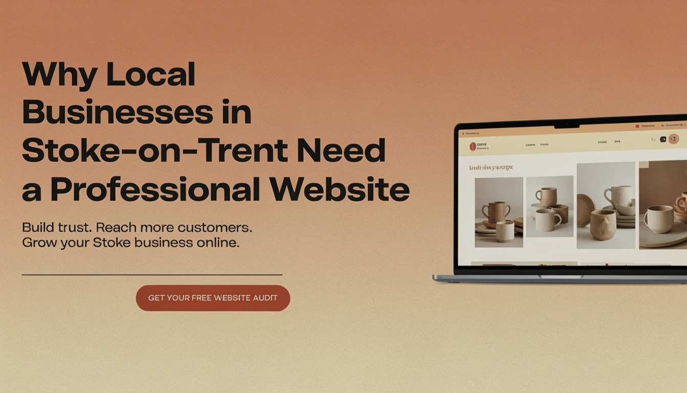 Why Local Businesses in Stoke-on-Trent Need a Professional Website