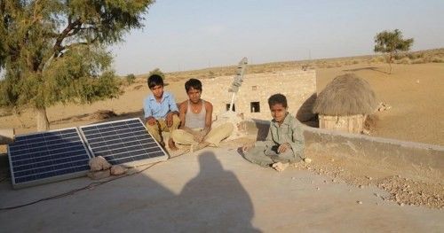 Solarenergie-Projekt in Indien