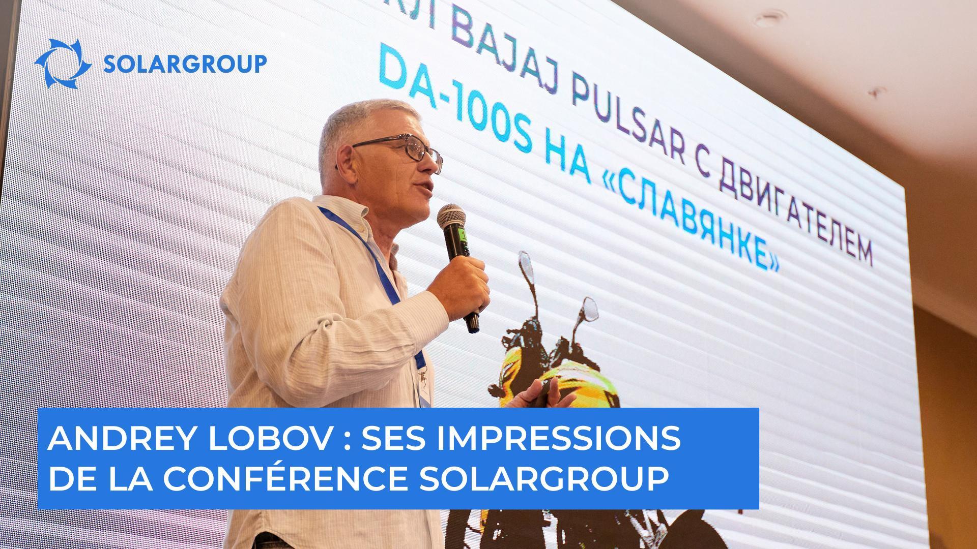 "Notre propre travail m'a semblé insignifiant en le comparant avec ce que les investisseurs avaient fait" - Andrey LOBOV parle du projet