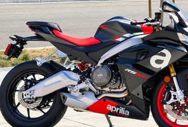 2021 APRILIA RS 660 motorcycle for rent near Fremont, CA