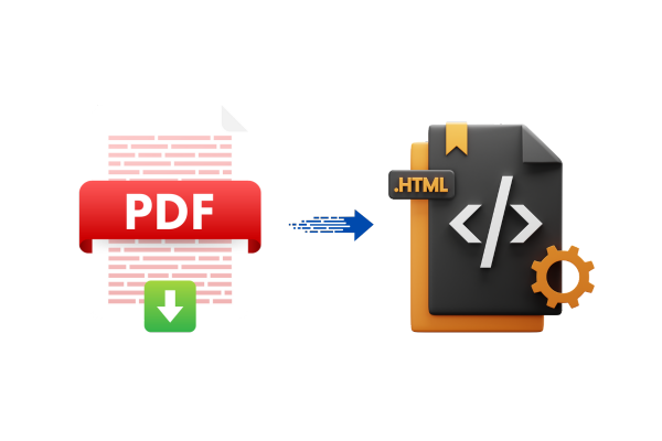 PDF to HTML conversion process