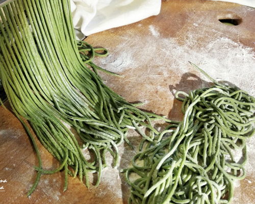 Corsi di cucina Capannori: Tagliolini verdi