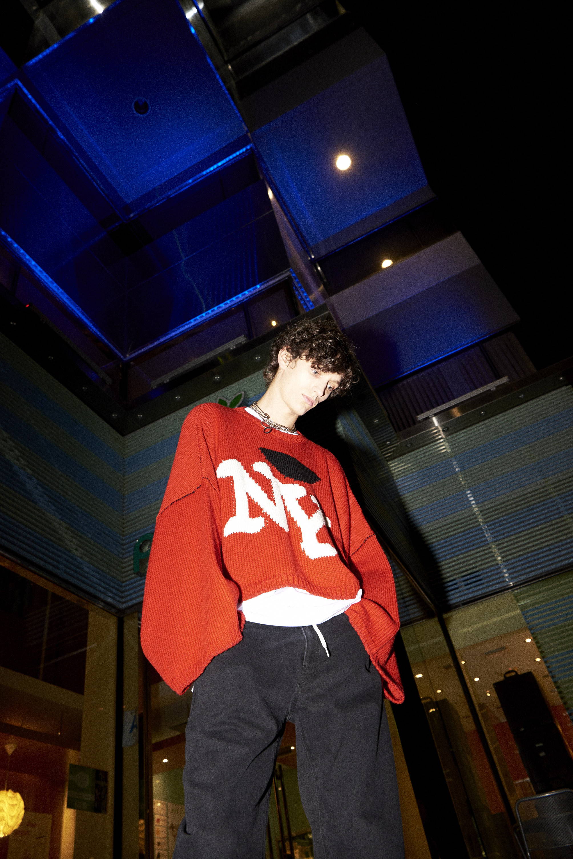raf 'ny' sweater duct tape denim-hlorenzo menswear fw17
