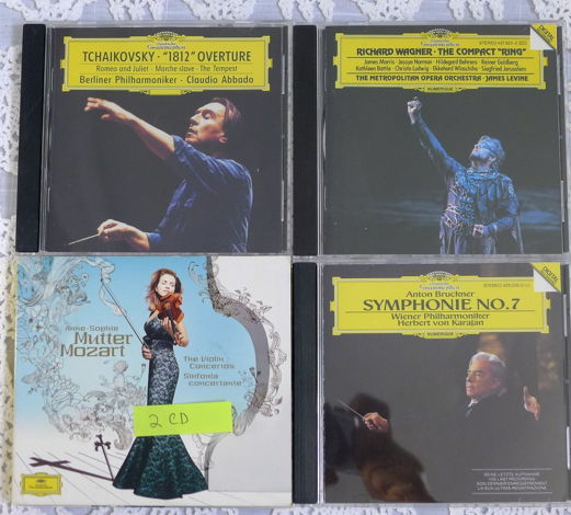 Classical CDs DG/EMI/Philips/London/Archiv/Teldec, M/NM...
