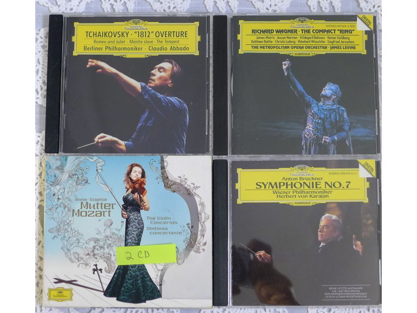 Classical CDs DG/EMI/Philips/London/Archiv/Teldec, M/NM, 100 CDs