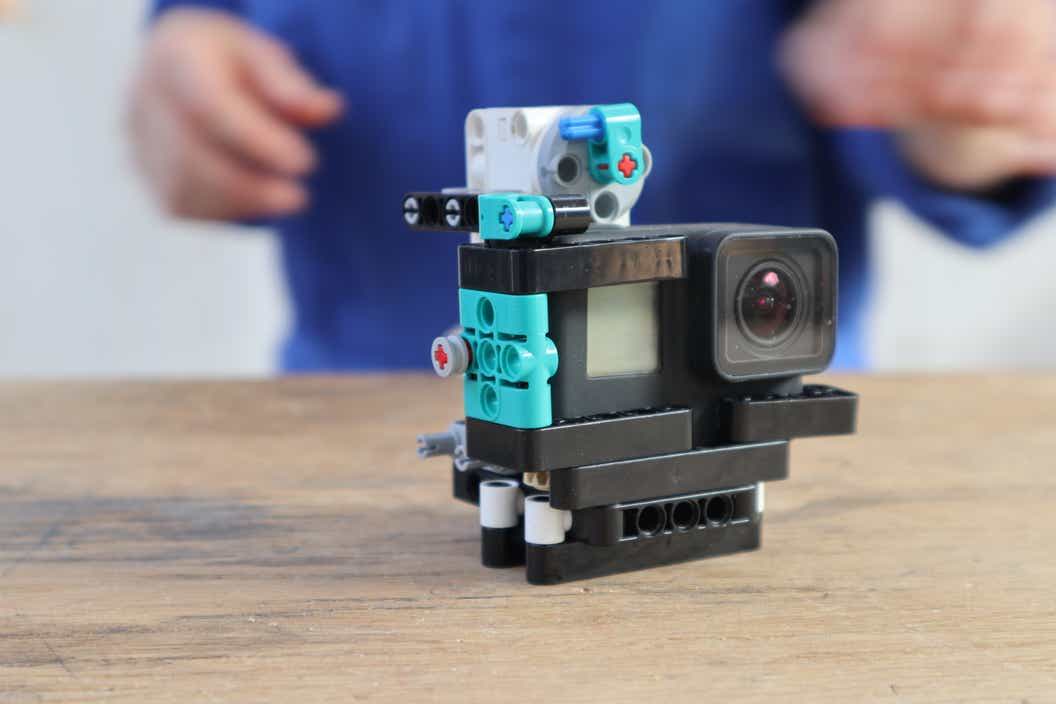 lego selfie dog