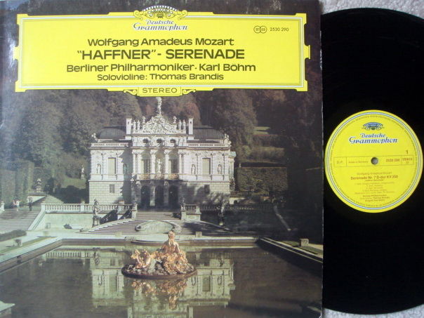 DG / BOHM-BPO, - Mozart Haffner Serenade NM!