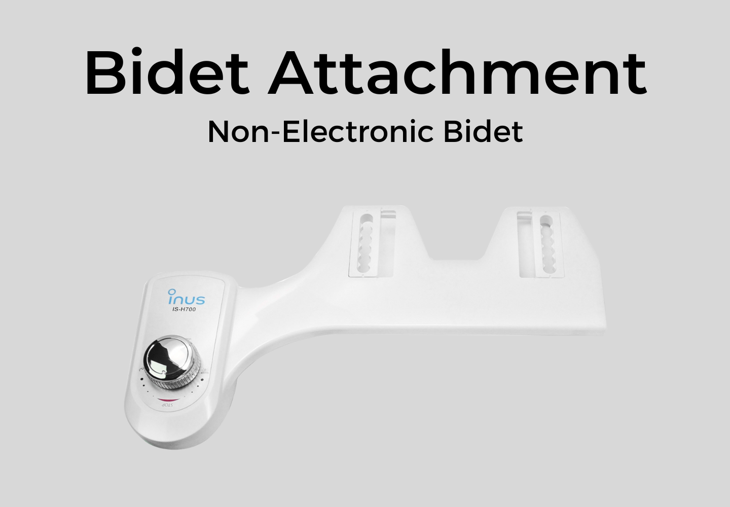 bidet attachment, non-electronic bidet
