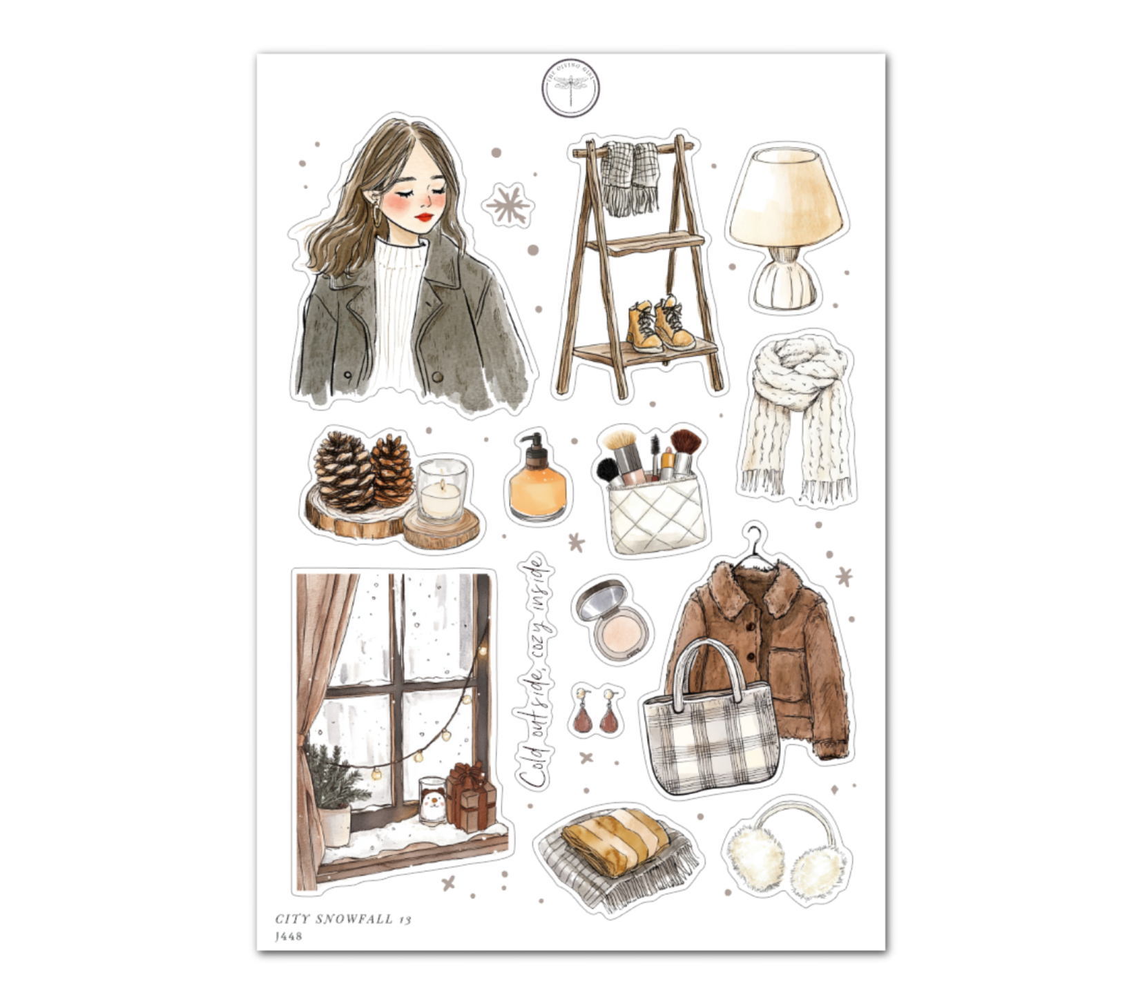City Snowfall 13 – The Giving Girl